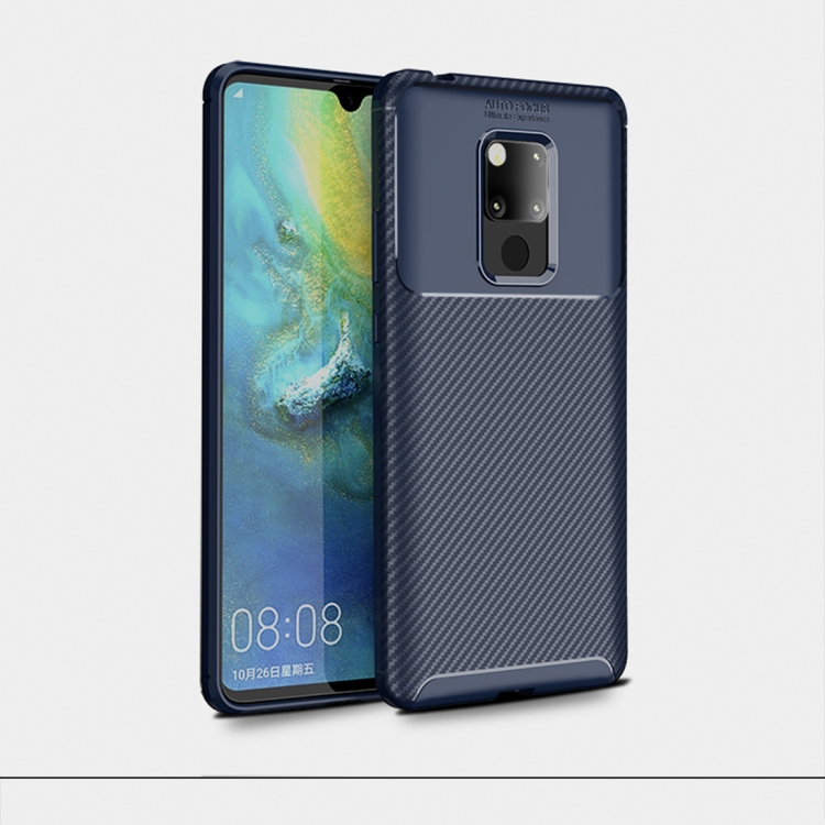 

Beetles Series Full Coverage TPU Protective Cover Case for Huawei Mate 20 X(Dark Blue)