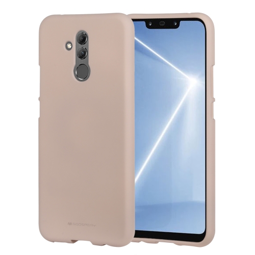 

GOOSPERY SOFT FEELING Solid Color Dropproof TPU Protective Case for Huawei Mate 20 Lite(Gold)