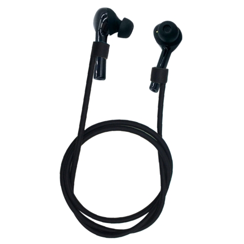 

Bluetooth Earphone Silicone Anti-lost Rope for Huawei Wireless Earphone(Black)