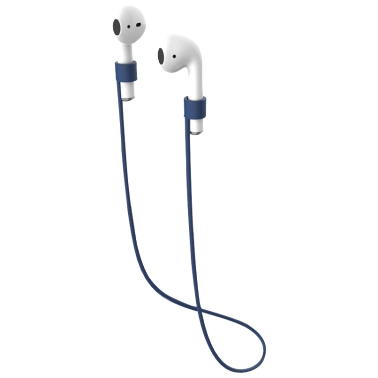 

Bluetooth Earphone Silicone Anti-lost Rope for Huawei Wireless Earphone(Dark Blue)