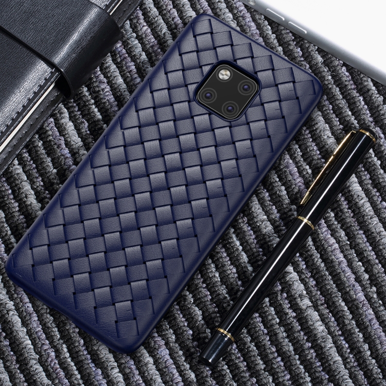 

Benks TPU Knitting Leather Surface Protective Case for Huawei Mate 20 Pro (Blue)