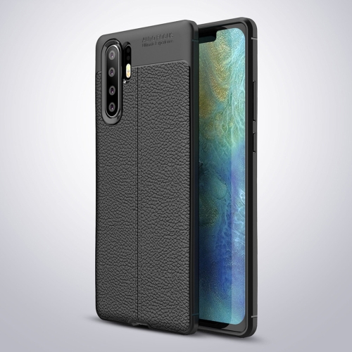 

Litchi Texture TPU Shockproof Case for Huawei P30 Pro (Black)