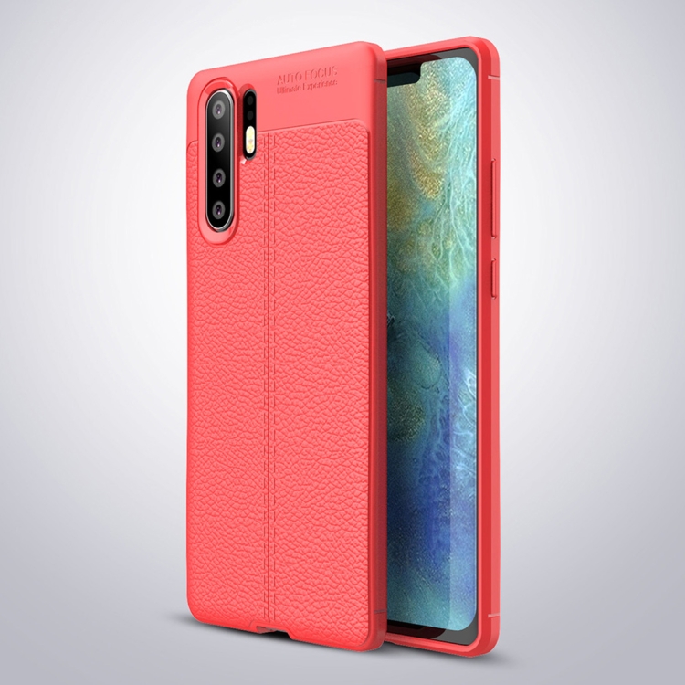 

Litchi Texture TPU Shockproof Case for Huawei P30 Pro (Red)