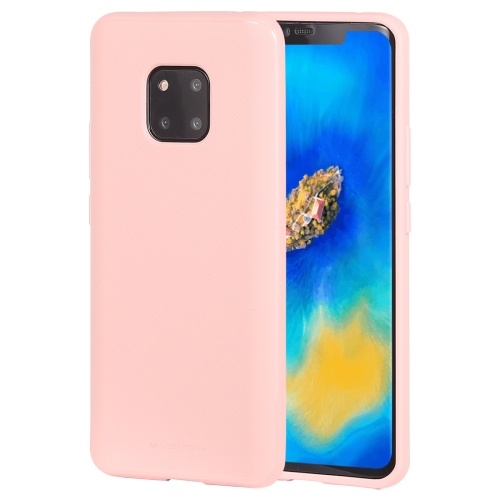 

MERCURY GOOSPERY STYLE LUX Series Shockproof Soft TPU Case for Huawei Mate 20 Pro(Pink)