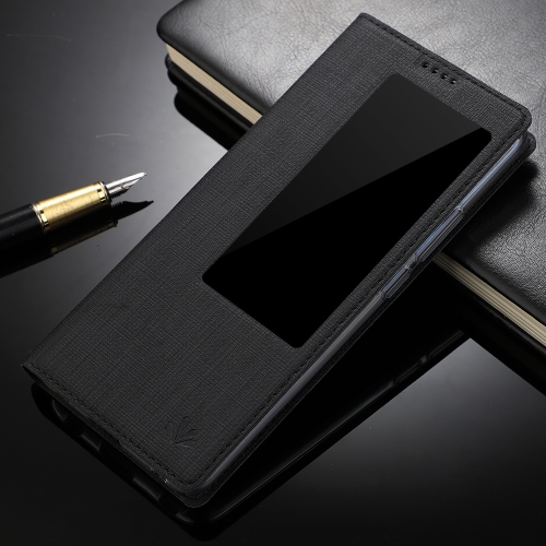 

ViLi DMX Multifunctional Horizontal Flip Leather Case for Huawei Mate 20, with Call Display ID & Sleep / Wake-up Function (Black)
