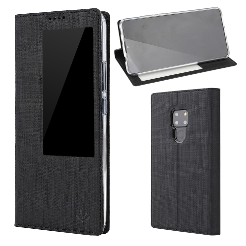 

ViLi DMX Multifunctional Horizontal Flip Leather Case for Huawei Mate 20 X, with Call Display ID & Sleep / Wake-up Function (Black)