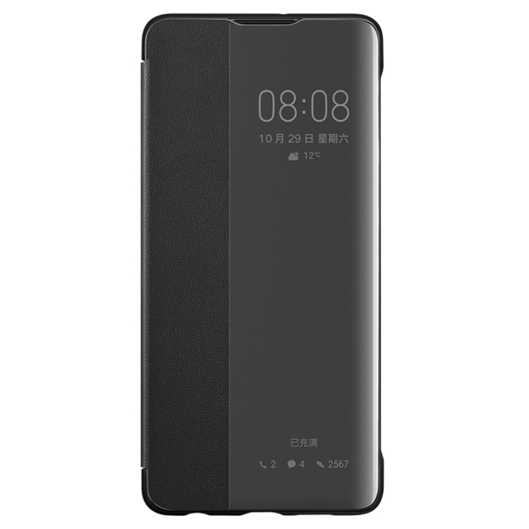 

Original Huawei Intelligent PU Horizontal Flip Protective Case for Huawei P30, with Smart View Window & Sleep Wake-up Function (Black)
