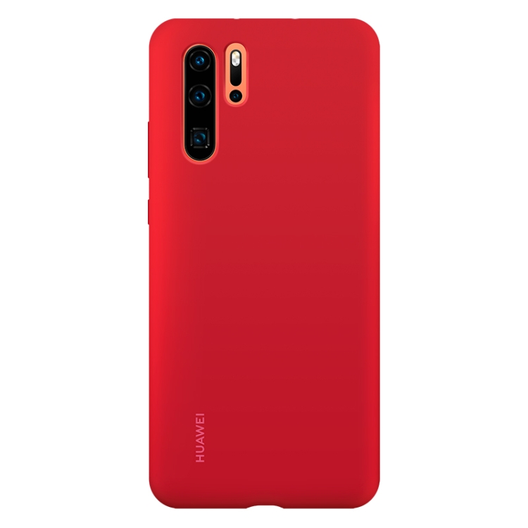 

Original Huawei Shockproof Silica Gel Protective Case for Huawei P30 Pro (Red)