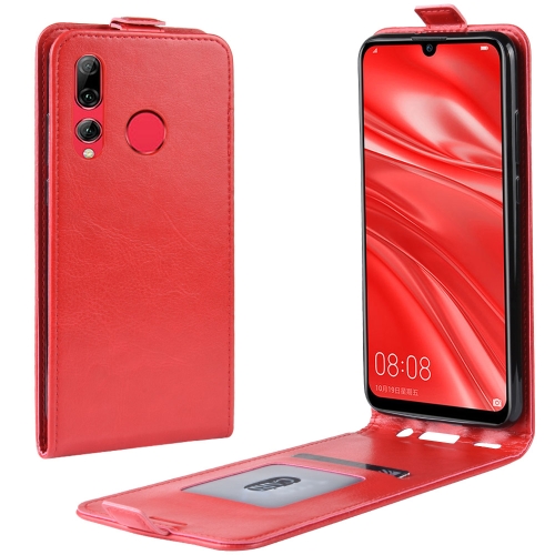 

R64 Texture Vertical Flip Leather Case for Huawei Honor 10i , with Card Slots & Photo Frame (Red)