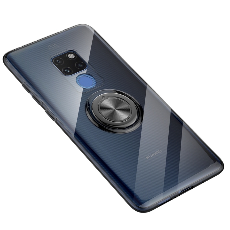 

Ultra-thin TPU Protective Case for Huawei Mate 20, with 360 Degree Rotation Holder (Black)
