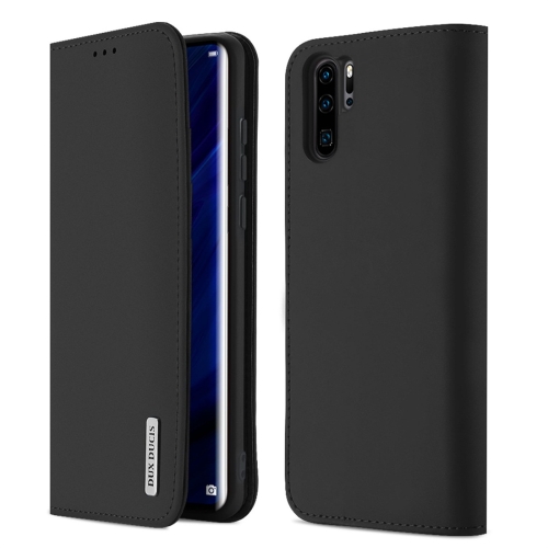 

DUX DUCIS WISH Series TPU + PU + Leather Case for Huawei P30 Pro, with Card Slots & Wallet(Black)