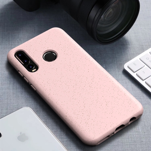 

Starry Series Shockproof Straw Material + TPU Protective Case for Huawei P30 Lite (Pink)