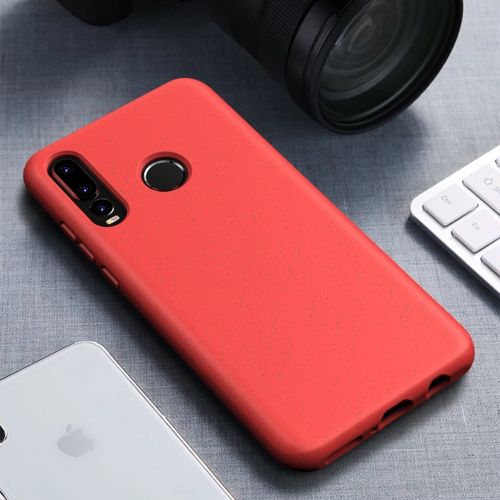 

Starry Series Shockproof Straw Material + TPU Protective Case for Huawei P30 Lite (Red)