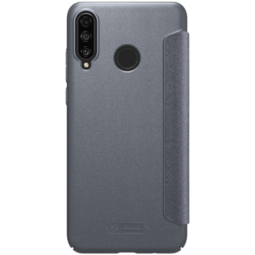 

NILLKIN Frosted Texture Horizontal Flip Leather Case for Huawei P30 Lite / Nova 4e (Grey)
