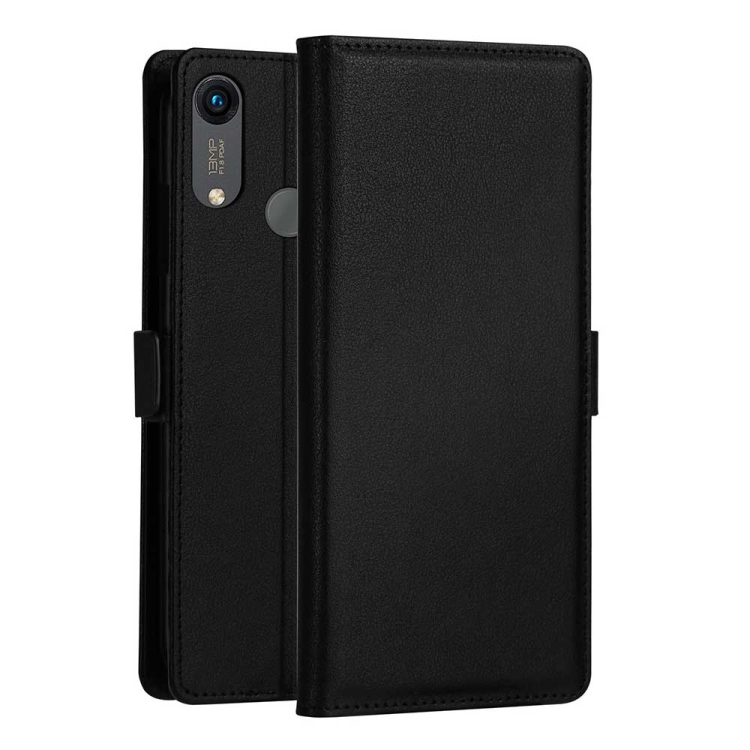 

DZGOGO MILO Series PC + PU Horizontal Flip Leather Case for Huawei Y6 (2019) / Honor 8A, with Holder & Card Slot & Wallet(Black)