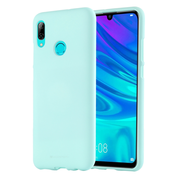 

GOOSPERY SOFT FEELING Liquid TPU Drop Protection Soft Shell for Huawei P Smart(Mint Green)
