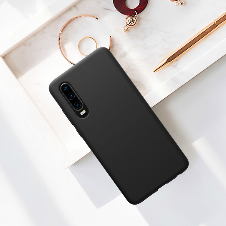 

NILLKIN Liquid Silicone Shockproof Soft Case for Huawei P30 (Black)
