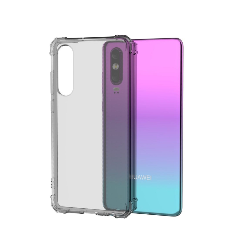 

Shockproof Transparent TPU Soft Case for Huawei P30 (Grey)