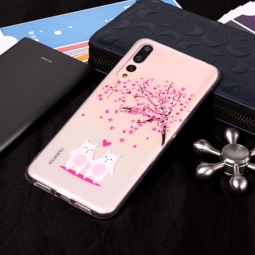 

Sakura Lover Pattern TPU Case for Huawei P20 Pro