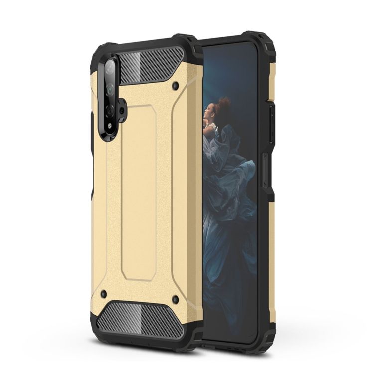 

Magic Armor TPU + PC Combination Case for Huawei Honor 20(Gold)