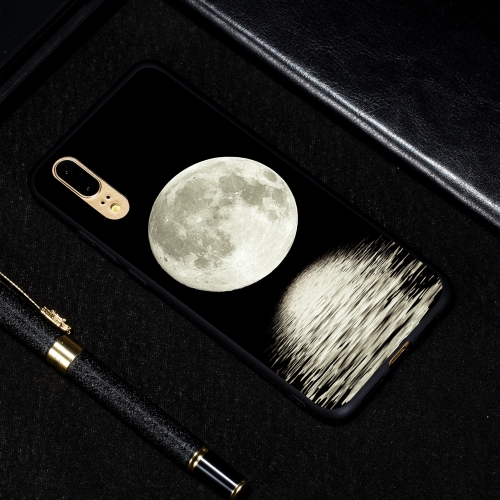 

Moon Painted Pattern Soft TPU Case for Huawei P20