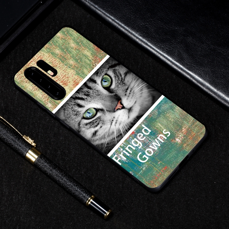 

Cat Painted Pattern Soft TPU Case for Huawei P30 Pro