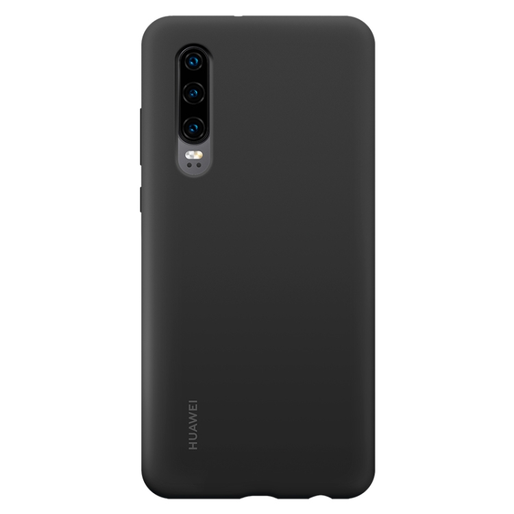 

Original Huawei Shockproof Silica Gel Protective Case for Huawei P30 (Black)