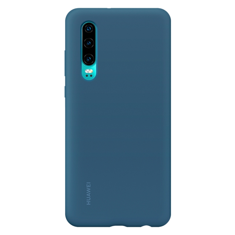 

Original Huawei Shockproof Silica Gel Protective Case for Huawei P30 (Blue)
