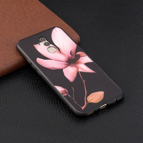 

Lotus Pattern Stereo Relief Soft TPU Protective Case for Huawei Mate 20 Lite