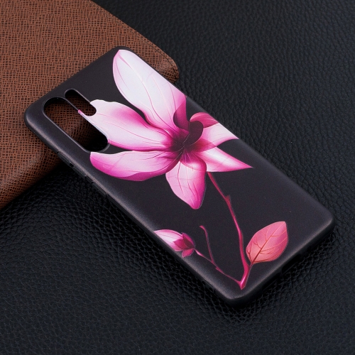 

Lotus Pattern Stereo Relief Soft TPU Protective Case for Huawei P30 Pro