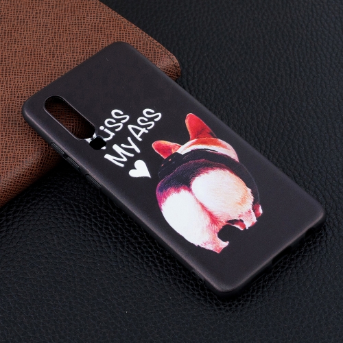 

Dog Pattern Stereo Relief Soft TPU Protective Case for Huawei P30