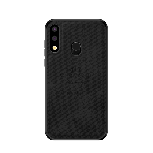 

PINWUYO Shockproof Waterproof Full Coverage PC + TPU + Skin Protective Case for Huawei P30 Lite (Black)