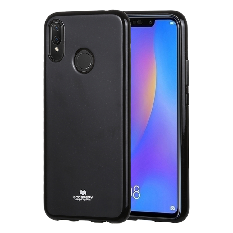 

GOOSPERY I JELLY METAL TPU Protective Case for Huawei Nova 3i(Black)
