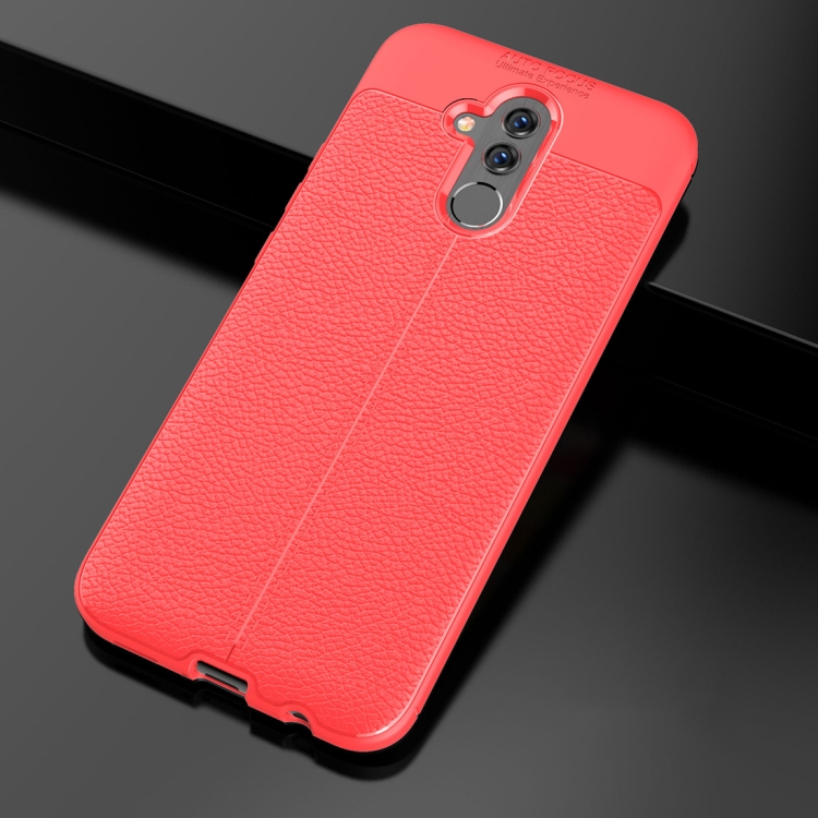 

Litchi Texture TPU Shockproof Case for Huawei Mate 20 Lite (Red)