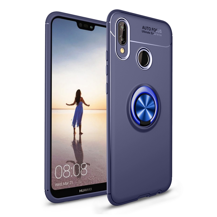 

lenuo Shockproof TPU Case for Huawei P20 Lite, with Invisible Holder