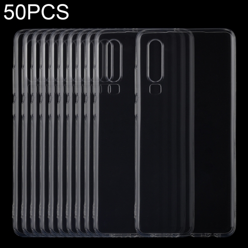 

50 PCS 0.75mm Ultrathin Transparent TPU Soft Protective Case for Huawei P30