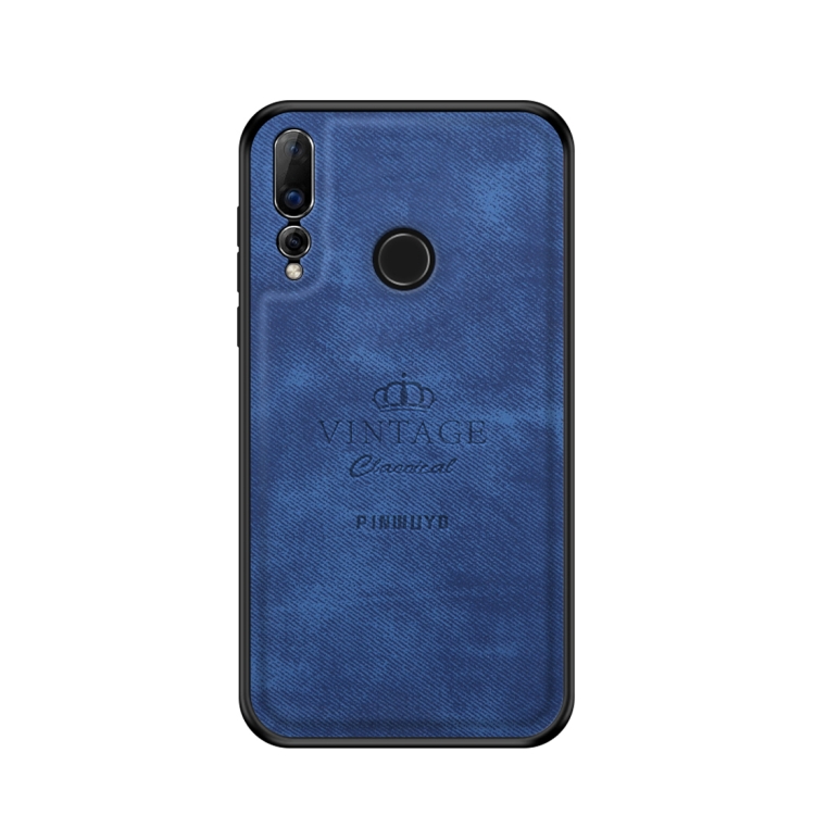 

PINWUYO Shockproof Waterproof Full Coverage PC + TPU + Skin Protective Case for Huawei Nova 4(Blue)