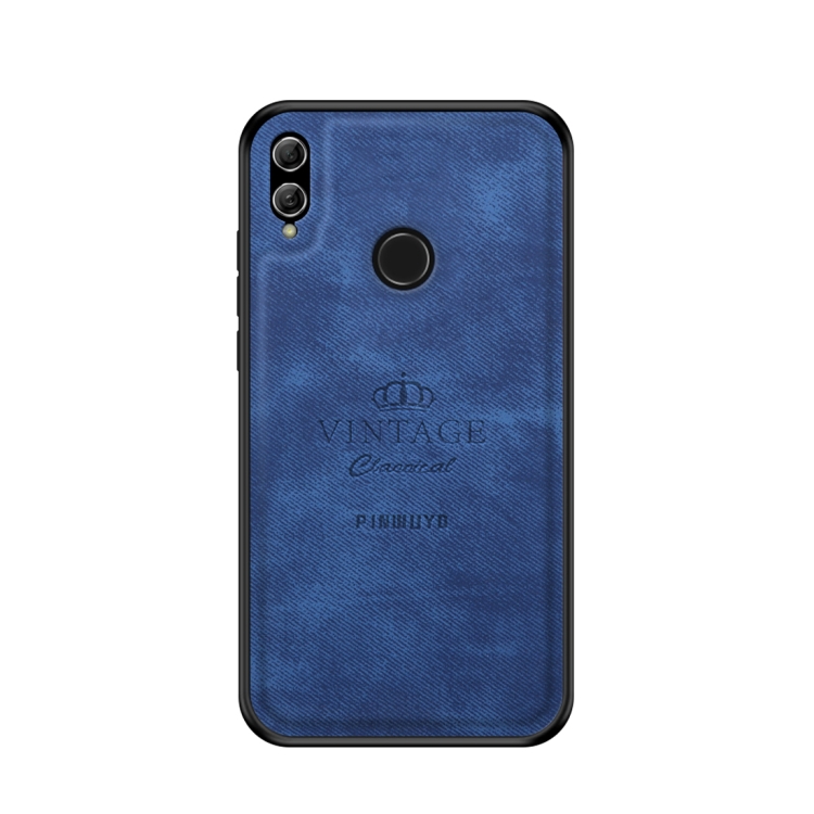 

PINWUYO Shockproof Waterproof Full Coverage PC + TPU + Skin Protective Case for Huawei Honor 10 Lite / P Smart 2019(Blue)