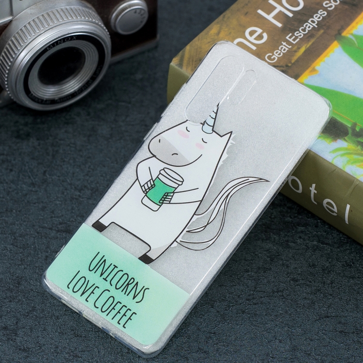 

Unicorn Pattern Transparent TPU Protective Case for Huawei P30 Pro