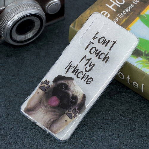 

Dog Pattern Transparent TPU Protective Case for Huawei P30 Pro