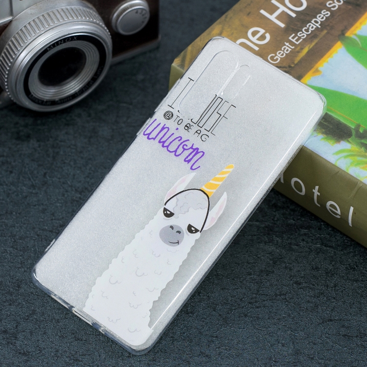 

Alpaca Pattern Transparent TPU Protective Case for Huawei P30 Pro