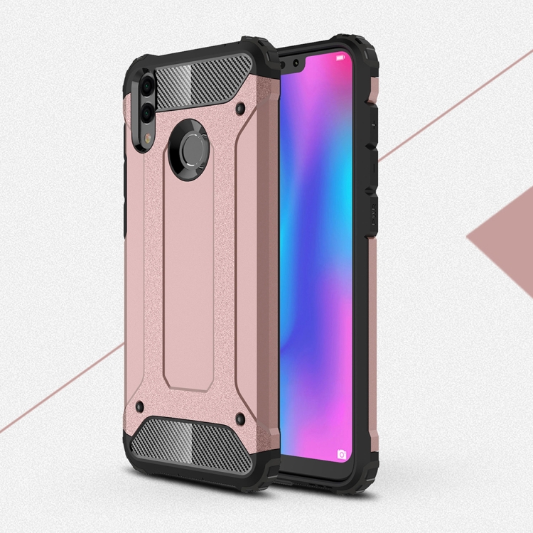 

Magic Armor TPU + PC Combination Case for Huawei Honor 8C (Rose Gold)