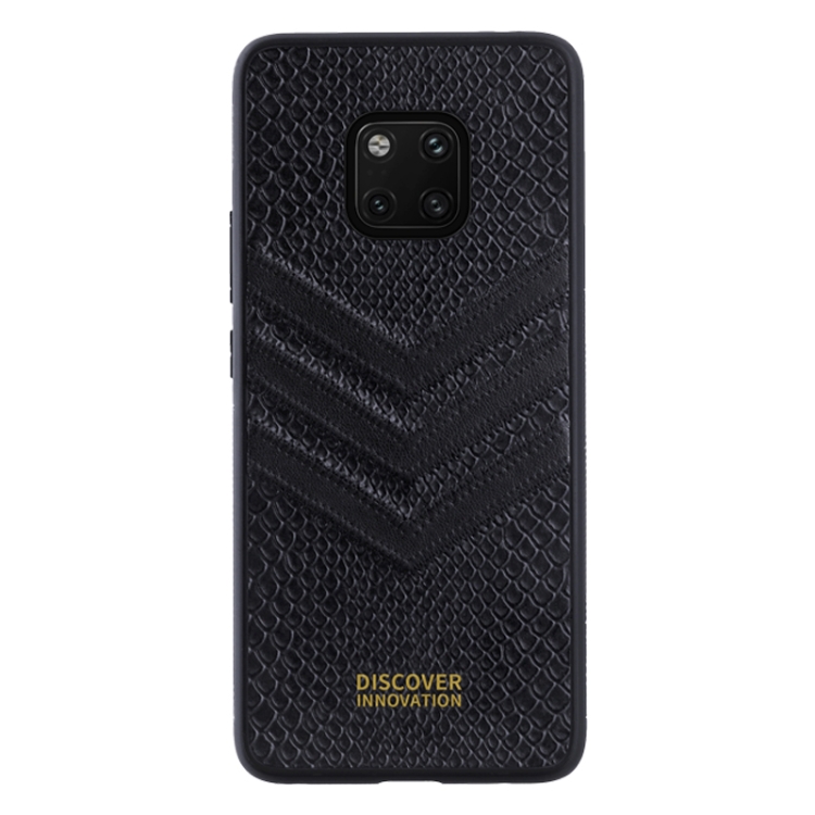 

NILLKIN PC + TPU Frame + PU Leather Prestige Case for Huawei Mate 20 Pro(Black)
