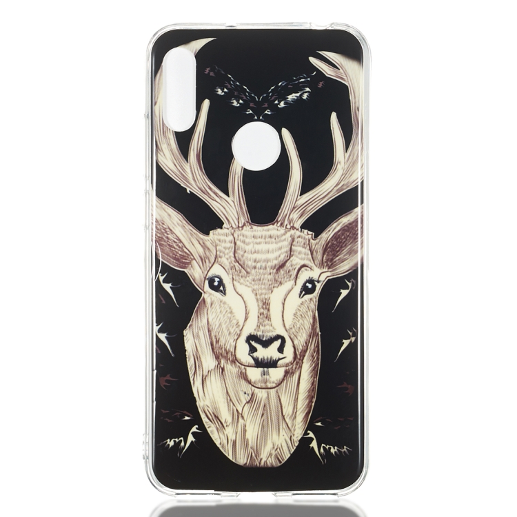 

Deer Pattern Noctilucent TPU Soft Case for Huawei Y6 Pro(2019)