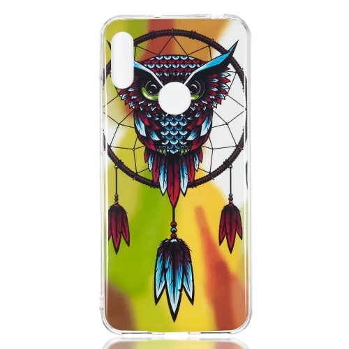 

Owl Pattern Noctilucent TPU Soft Case for Huawei Y6 Pro(2019)