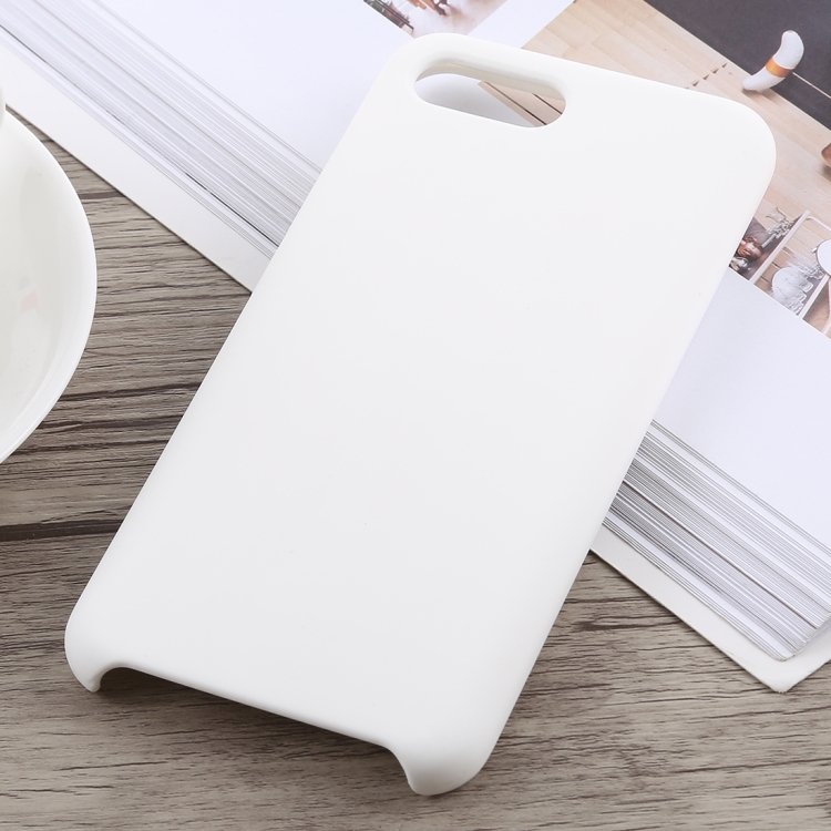 

Ultra-thin Liquid Silicone Dropproof Protective Case for Huawei Honor 10(White)
