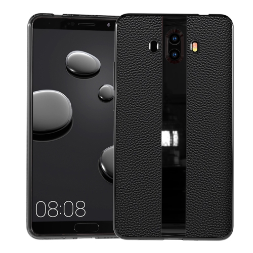 

Anti-slip Leather + TPU Protective Case for Huawei Mate 10(Black)