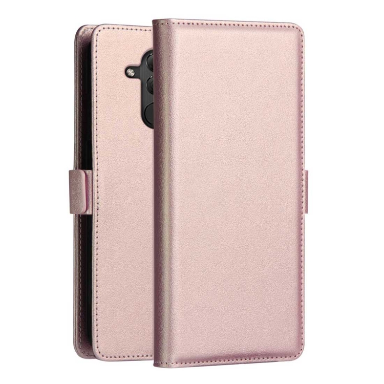 

DZGOGO MILO Series PC + PU Horizontal Flip Leather Case for Huawei Mate 20 Lite, with Holder & Card Slot & Wallet(Pink)