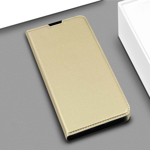 

DZGOGO ISKIN Series Slight Frosted PU+ TPU Case for Huawei Mate 20 X (Gold)