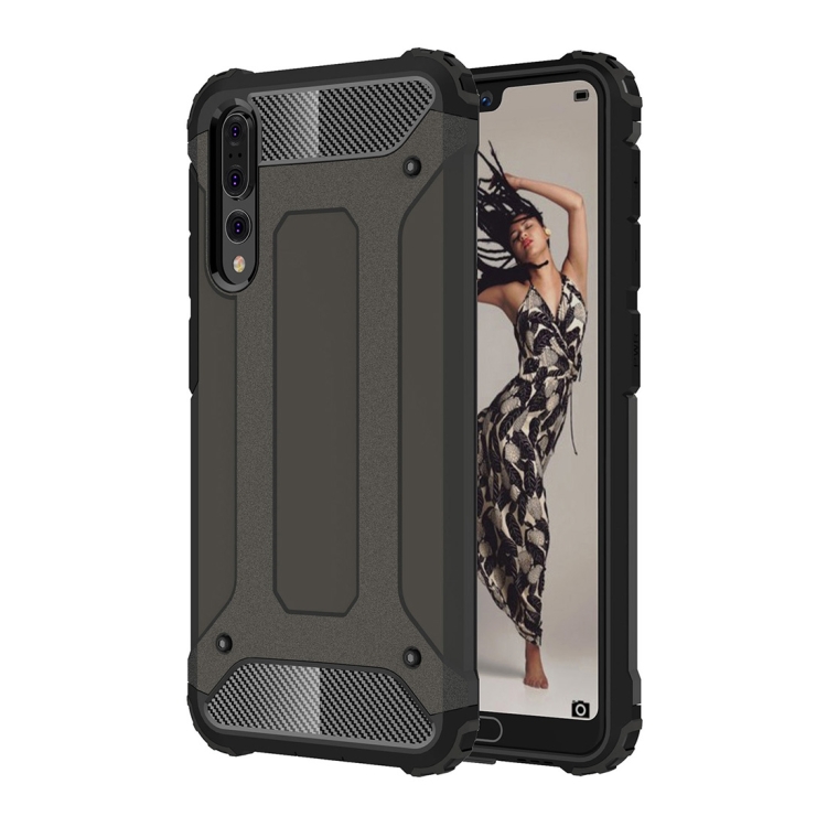 

For Huawei P20 Pro Full-body Rugged TPU + PC Combination Back Cover Case (Bronze)
